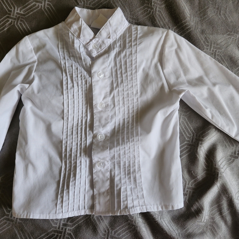 Boys white Tuxedo set